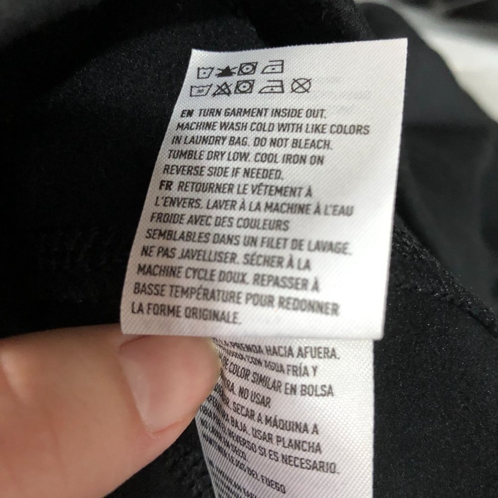 American Eagle Womens Joggers Sweatpants Drawstring Black Size XXL - Picture 7 of 7